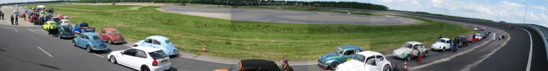 Panorama foto tijdens de Keversite Circuitdag 2008