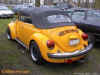 Oranje Volkswagen kever USA cabrio superbeetle