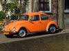 Oranje Volkswagen kever